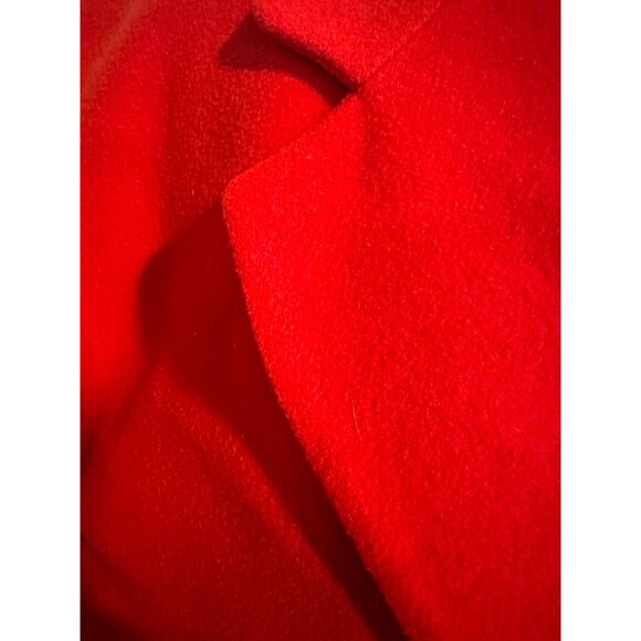 Vintage Charter Club Red Wool Cashmere Angora Blazer Women’s 12 – Lined - Picture 11 of 11